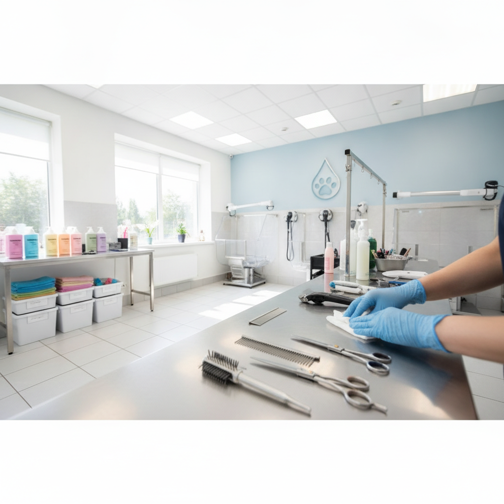 Beyond Clean: Elevating Your Salon's Hygiene Standards for Pet & Groomer Safety