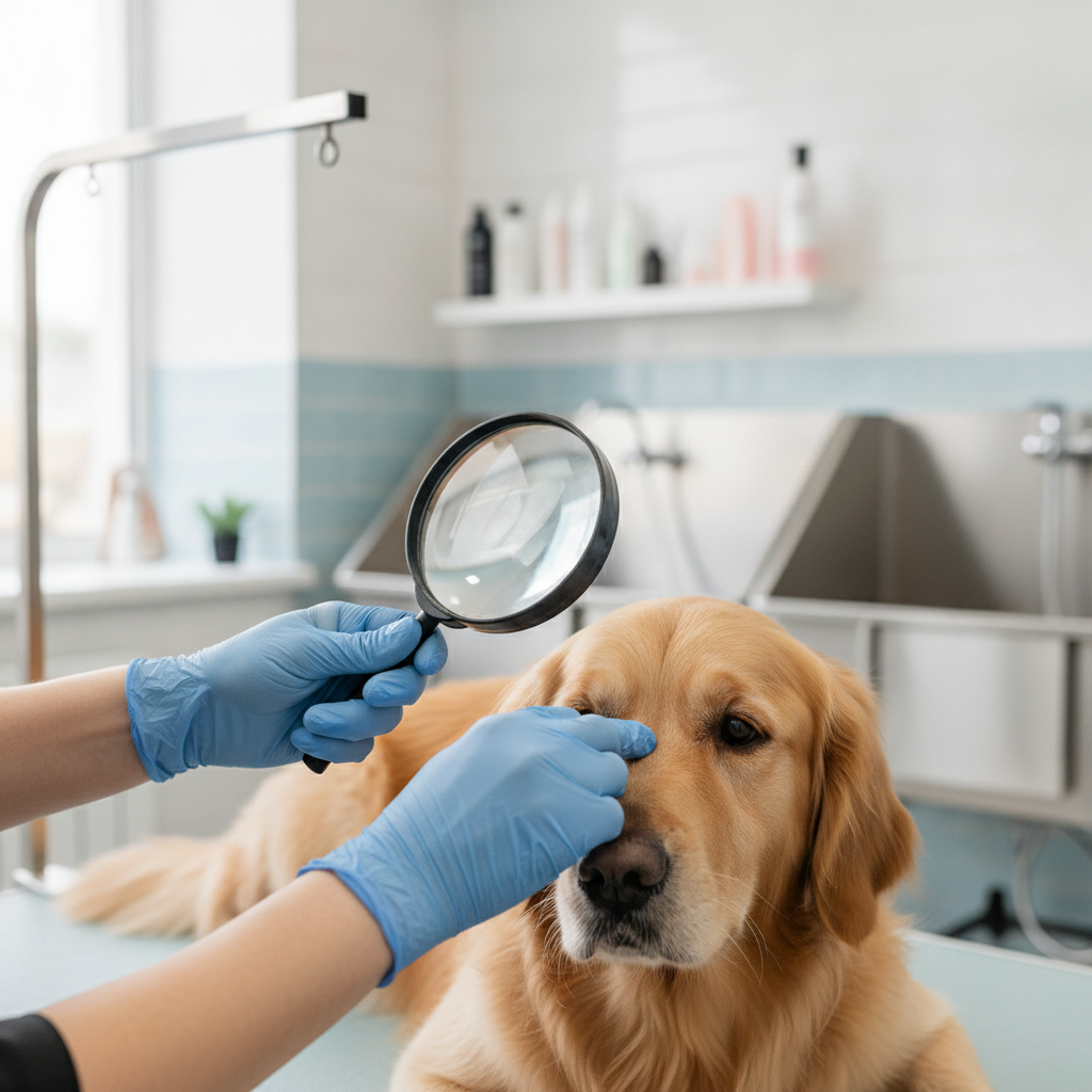 不止於表層：美容師檢測及處理犬隻常見皮膚問題的指南