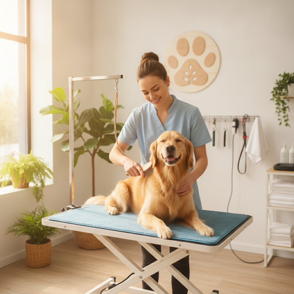 撫慰焦慮犬隻：為犬隻打造無壓力的美容體驗
