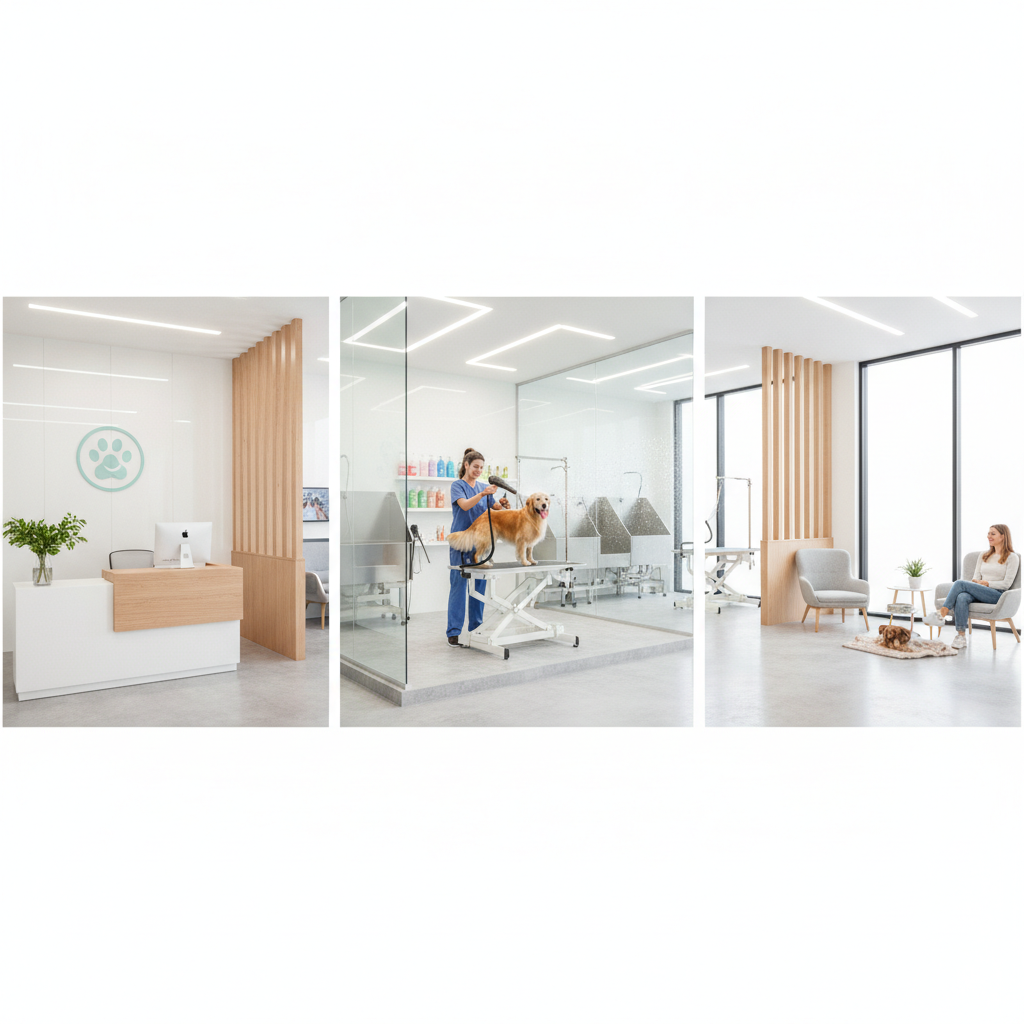 Designing for Efficiency and Experience: Optimizing Your Pet Grooming Salon's Layout