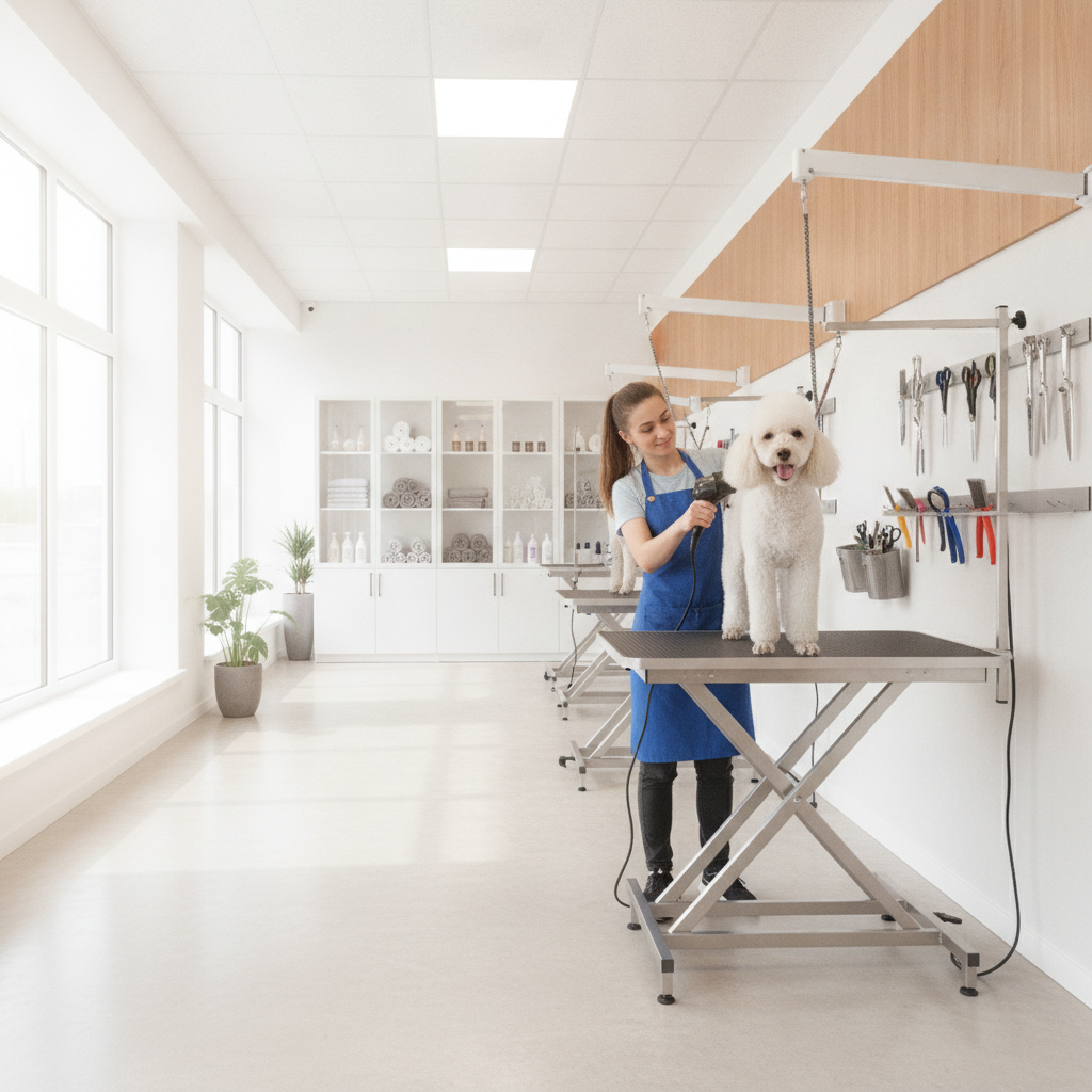 Designing for Success: Optimising Your Pet Grooming Salon Layout and Workflow