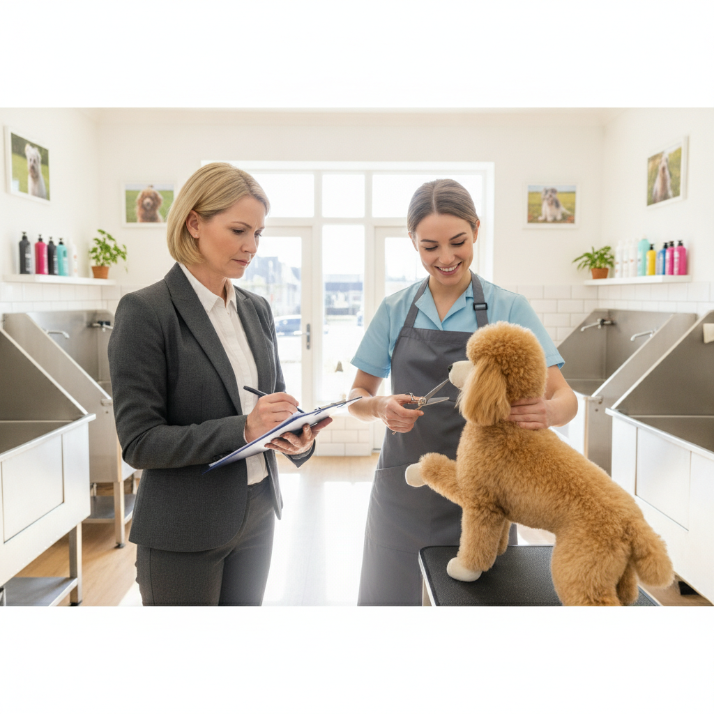 Evaluating Hands-On: Practical Assessments for Pet Groomer Candidates