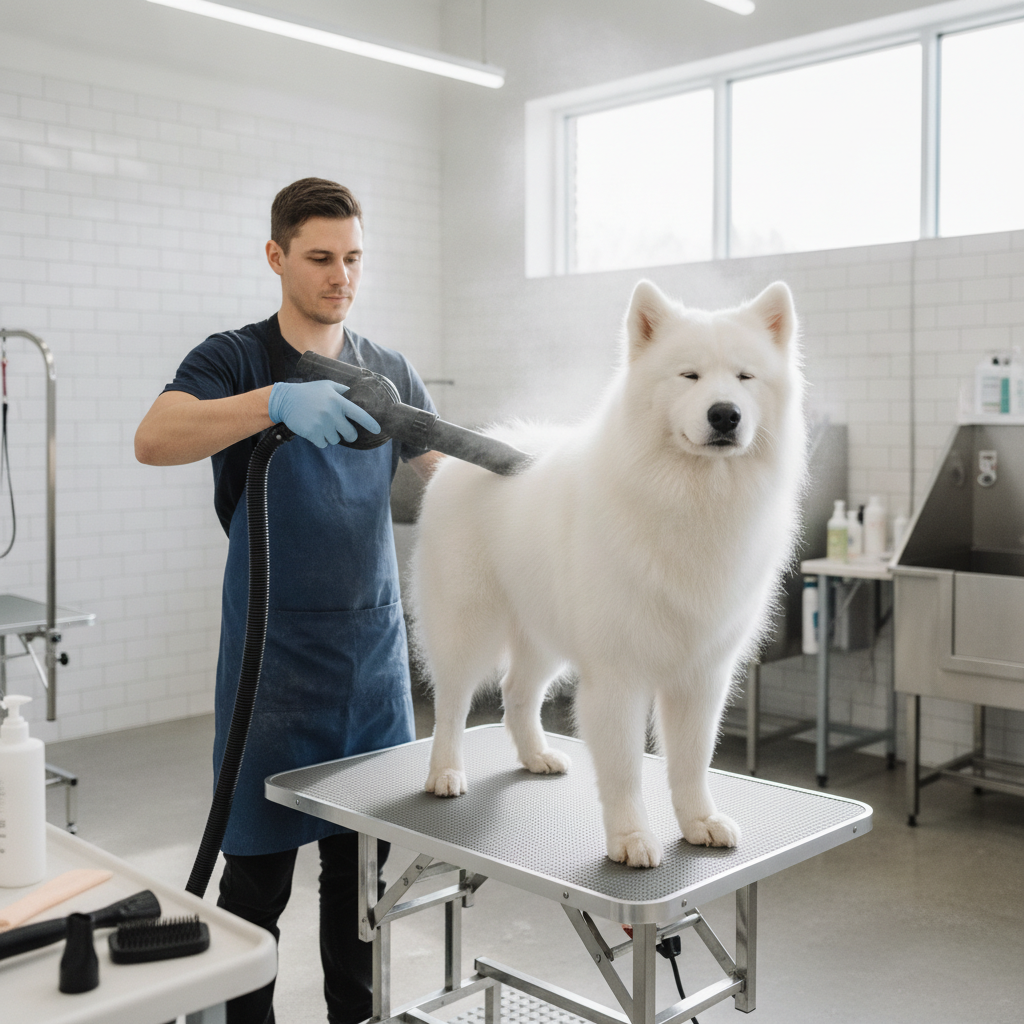 駕馭雙層被毛：北歐品種犬的進階美容技巧與客戶溝通
